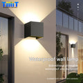 Lampada da parete per esterni a LED 6W IP65 lampada da parete impermeabile soggiorno camera da letto portico giardino lampada decorativa per interni ed esterni AC85-265V