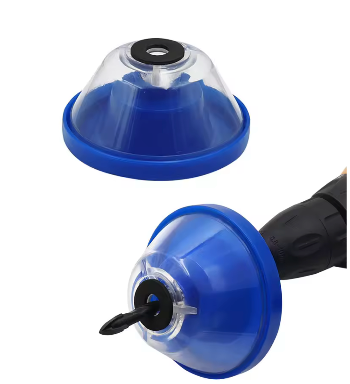 1 pz trapano elettrico domestico copertura antipolvere ciotola di cenere martello a percussione collettore di polveri accessori per utensili elettrici dispositivo antipolvere di perforazione
