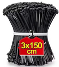 2000/100 Pz Fascette per cavi in nylon autobloccanti Fascette per cavi in plastica Cavi resistenti Anelli di fissaggio Loop Hardware Organizer Cinghie per cavi