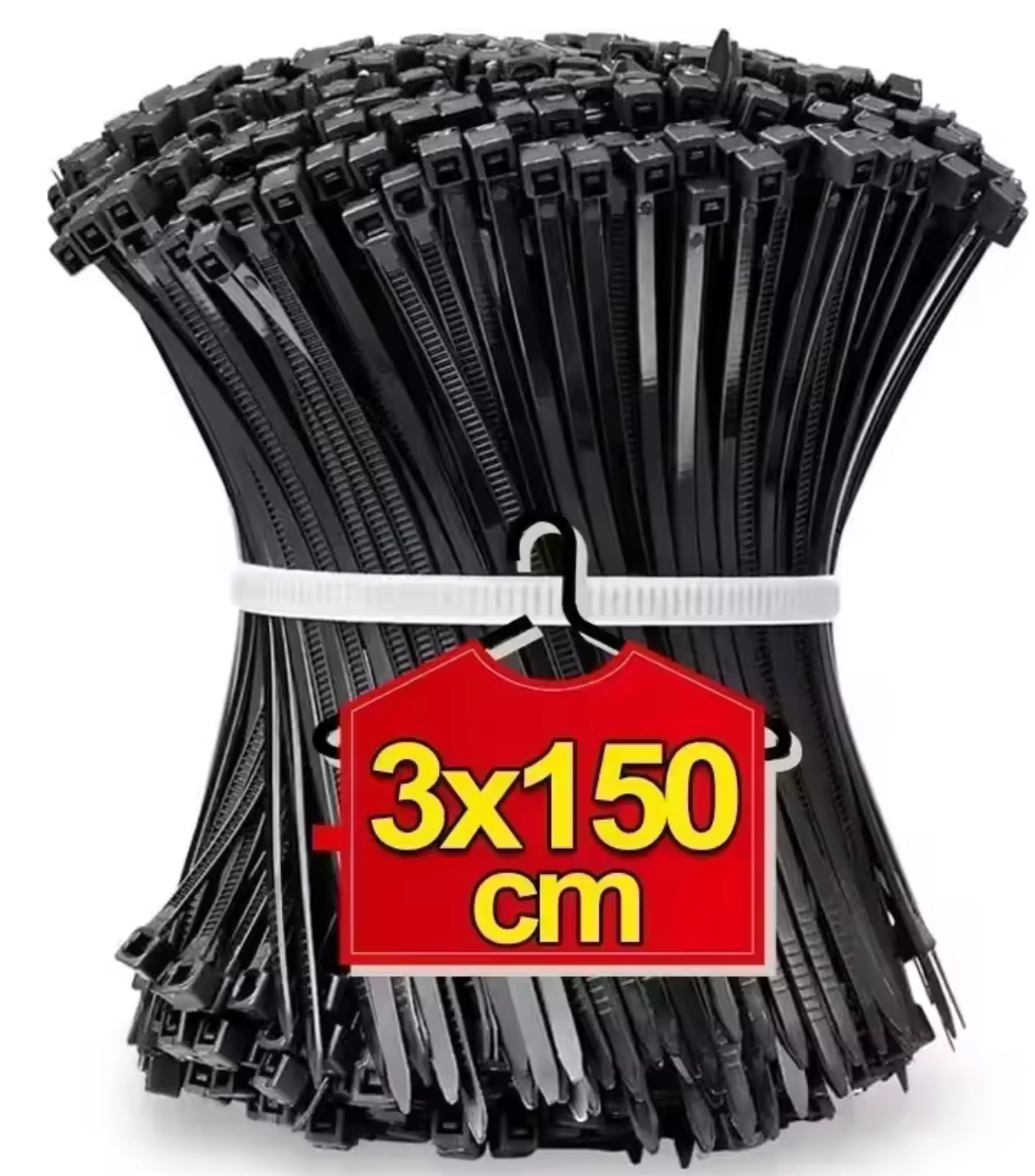 2000/100 Pz Fascette per cavi in nylon autobloccanti Fascette per cavi in plastica Cavi resistenti Anelli di fissaggio Loop Hardware Organizer Cinghie per cavi