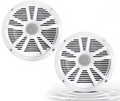 Altoparlanti marini da 6,5 pollici 120W Altoparlante stereo impermeabile resistente agli agenti atmosferici per yacht Carrello da golf RV ATV UTV Nave Sauna