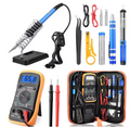 Articoli di Tendenza per Dropshipping Kit Pistola Saldante Elettrica a Basso Costo con Multimetro Saldatore a Stagno 60w Regolabile