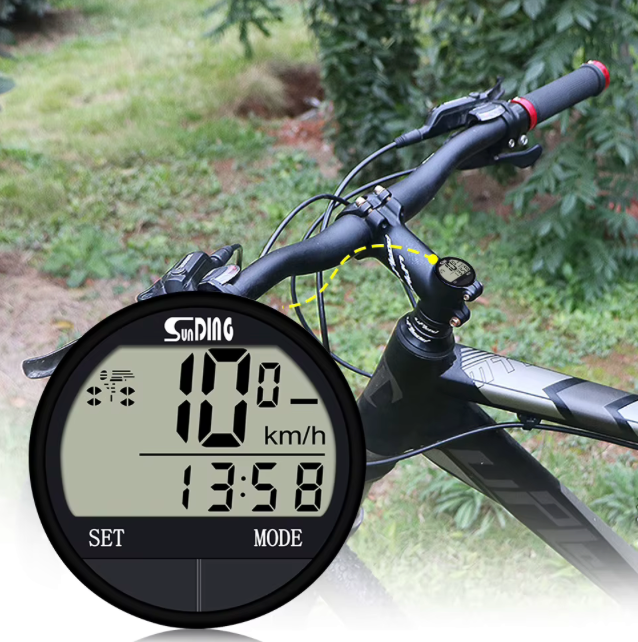 Tachimetro per bicicletta per Computer da bici contachilometri per bici multifunzionale Computer da ciclismo per uomo donna adolescenti motociclisti ciclismo all'aperto