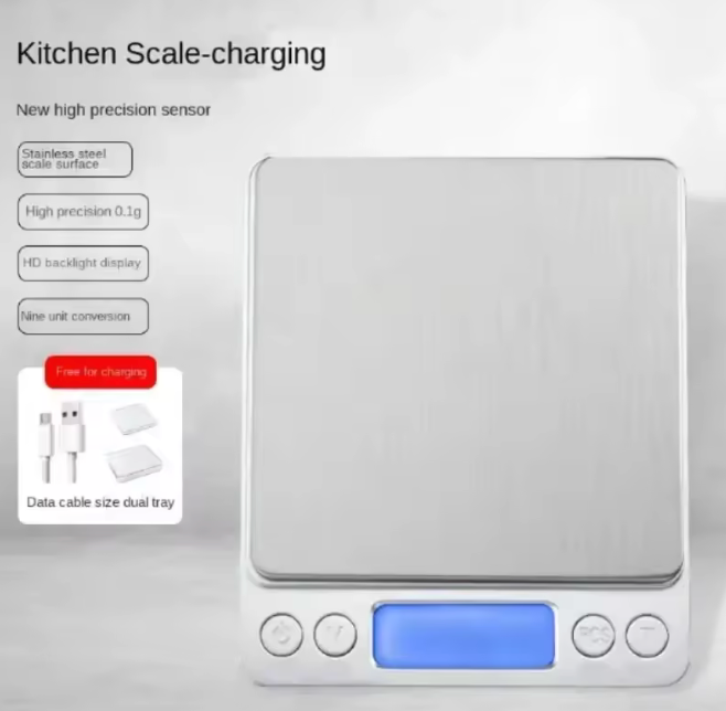 Bilancia per caffè Accessori per cucine Bilancia elettronica Peso digitale Bakeware Strumenti e bilance per la misurazione Cucina e alimenti di precisione
