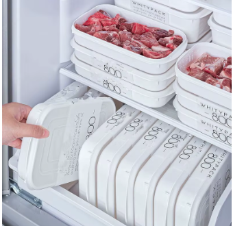 Conservazione del frigorifero per uso alimentare Conservazione di frutta e verdura Prepara i piatti Scatola divisa Scatola per imballaggio di carne o pesce