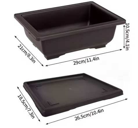 Vasi per piante rettangolari per piante Vasi da giardino per esterni Vasi da fiori Vassoi per vasi per piante grasse Forniture da giardino Fioriera quadrata