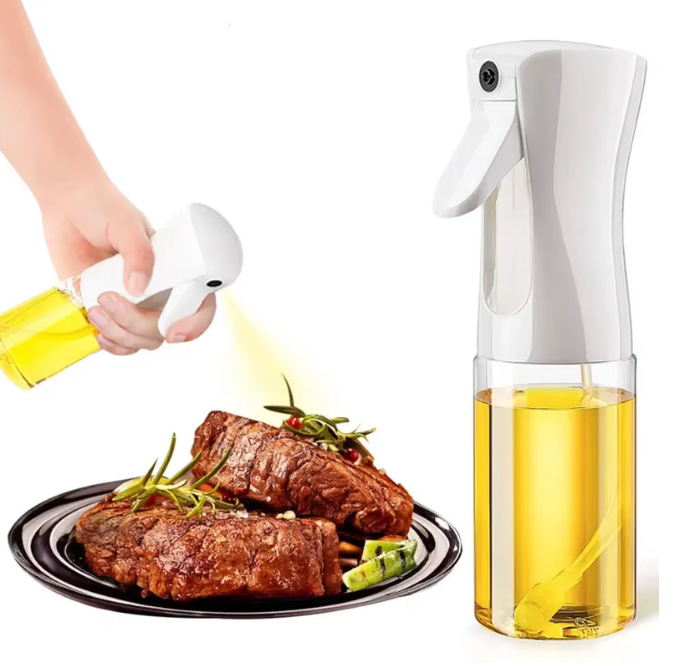 200/300/500ml Bottiglia di Spruzzo di Olio BBQ Cottura Spruzzatore di Olio di Oliva Spray di Olio di Cottura di Plastica Bottiglia Vuota Bottiglia di Aceto o spazzola di Olio