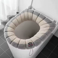 Coprisedile universale per WC modello zucca Tappetino per sgabello Morbido e caldo Cuscino per sedile WC Accessori per coperchio WC da bagno