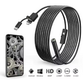 3.9/5.5/7.0/8mm 1080P 3in1 Singola Doppia Lente Strumento di Ispezione Endoscopico Macchina Fotografica Piping Endoscopio Per Android Mobile Smartphone Auto