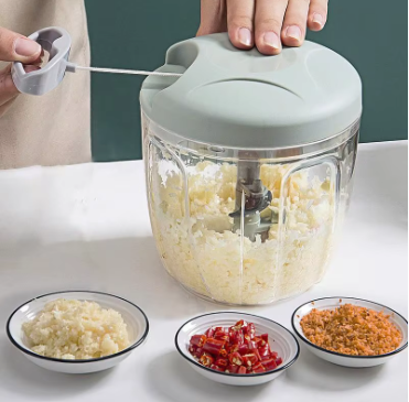 500/900ML Manuale Tritacarne Aglio Chopper Ruota Spremiaglio Frantoio Verdura Cipolla Cutter Cucina Accessori Da Cucina